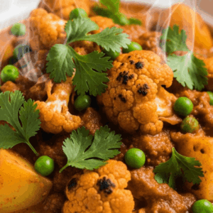 Aloo Gobhi Matar Masala