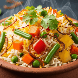 Claypot Veg Biryani