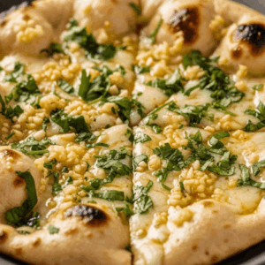 Garlic cheese naan