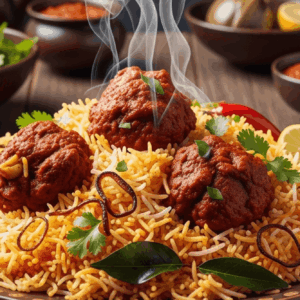 Gongura Mutton Biryani