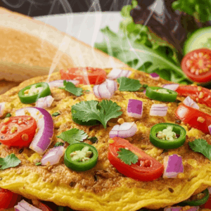 Masala Omlette 2 Eggs