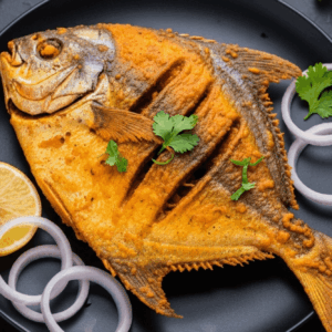 Pomfret Fish Fried