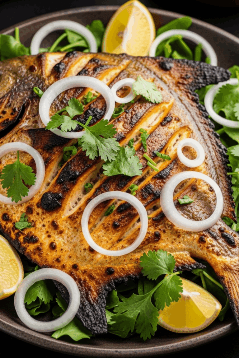 Pomfret Fish Tandoori