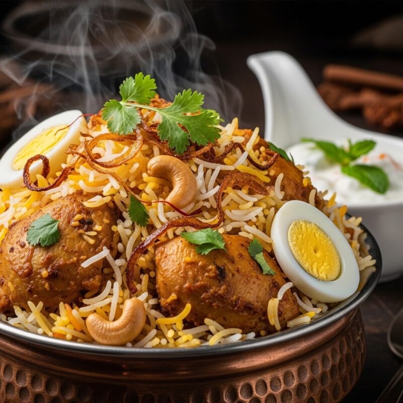 Mughlai Chicken Biryani