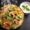 Mushroom Biryani